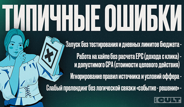 Типичные ошибки
