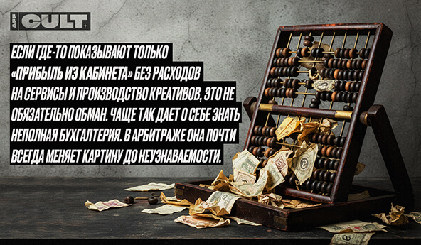 Если где-то показывают только Прибыль из кабинета