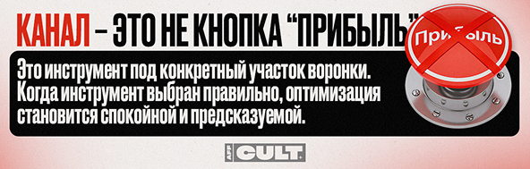 Канал-это не кнопка прибыль