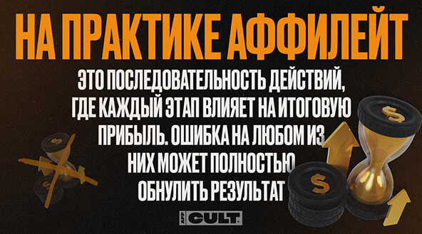 На практике аффилейт 